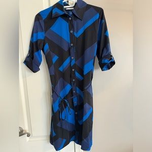 NY&Co Dress with Tie Belt and Pockets